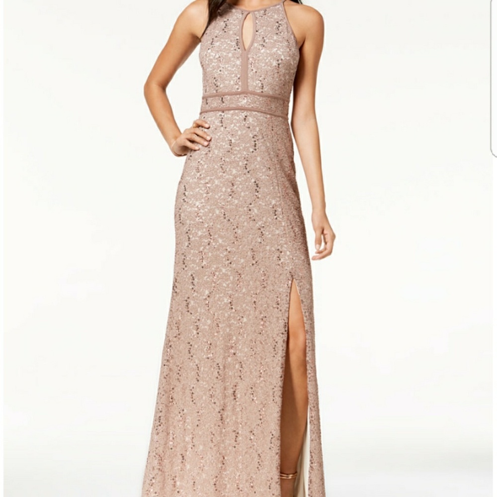 💓Sequined Glitter Lace Gown💓
